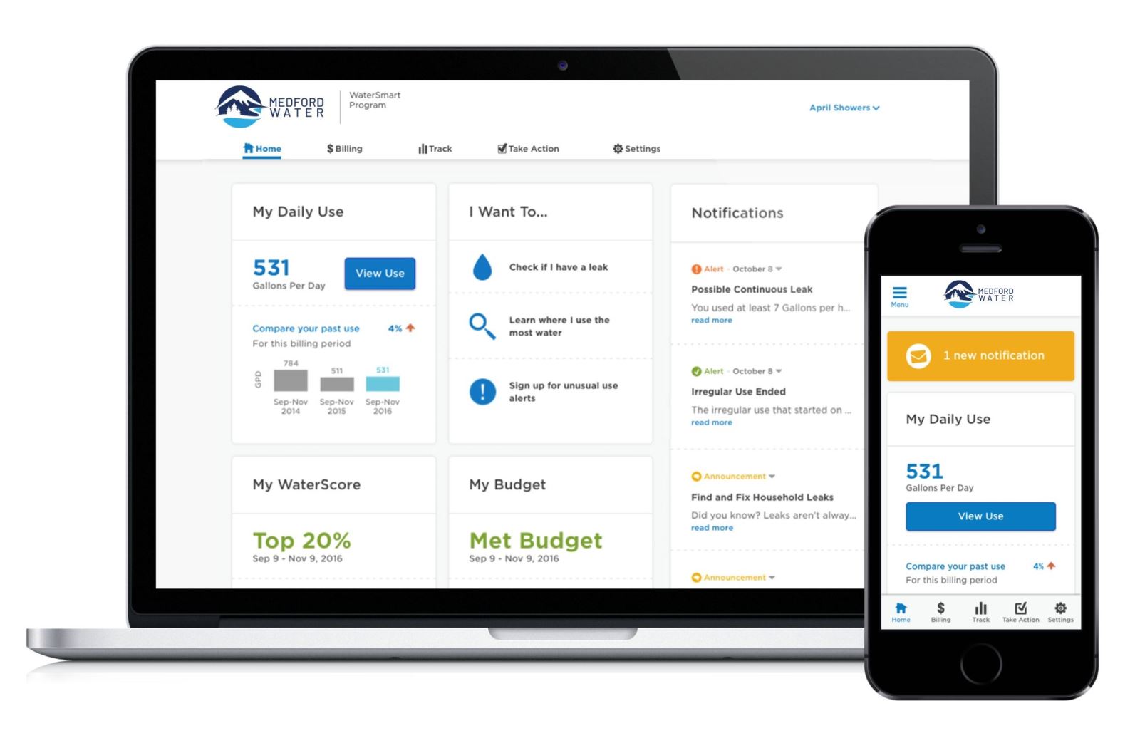 New Watersmart Portal Launches May 6th!
