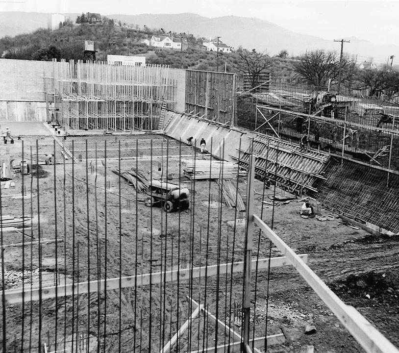Capitol Hill reservoir being built