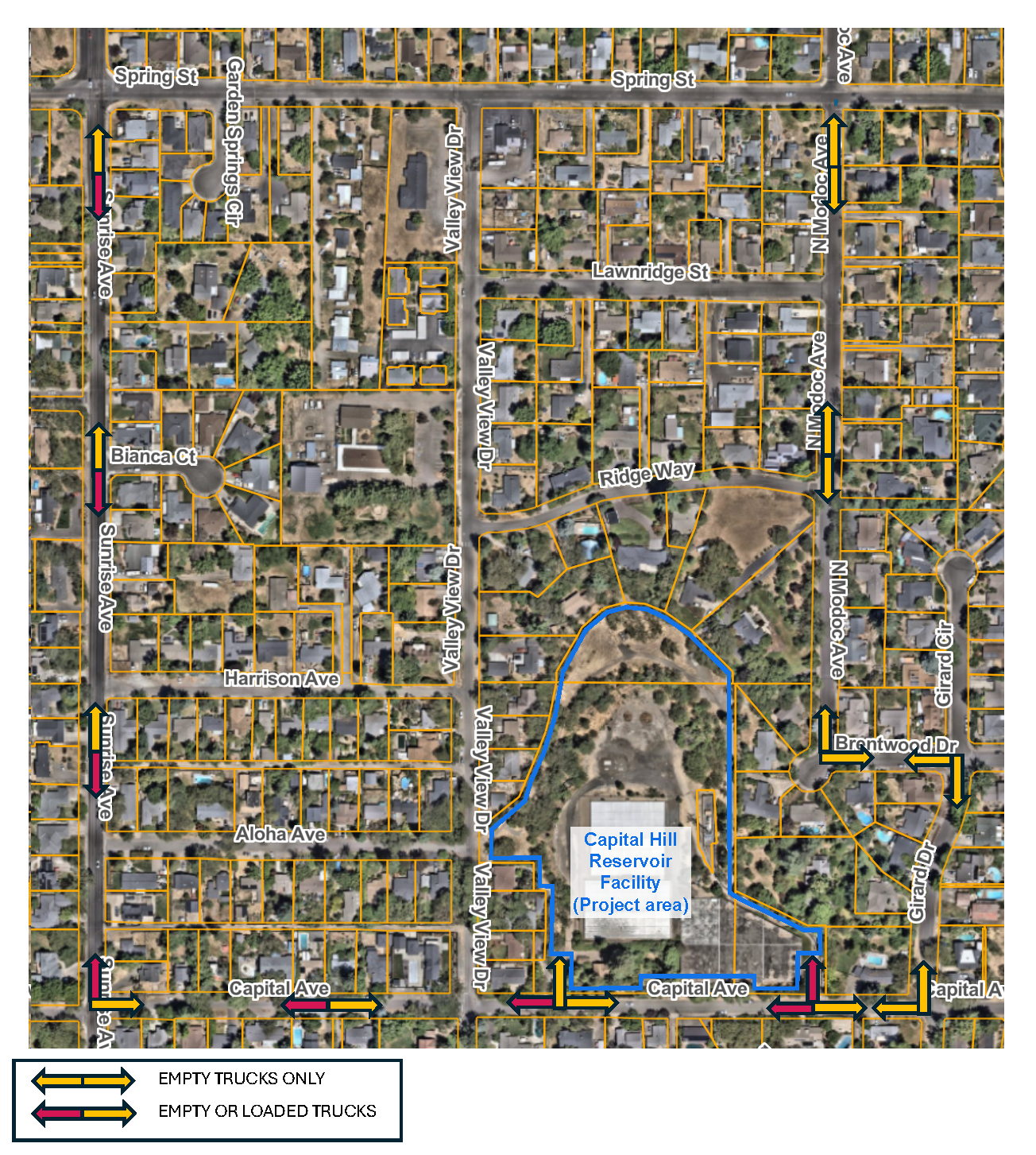 Updated Haul Route Map July 2026