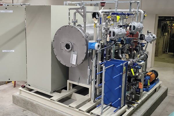 Equipment to treat water
