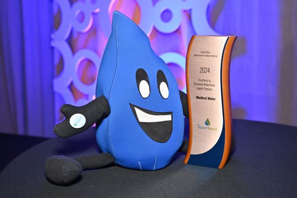 Medford Water Earns Award for Excellence in Promoting WaterSense Labeled Products